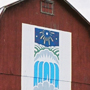 Bicentennial Logo on Foe Barn