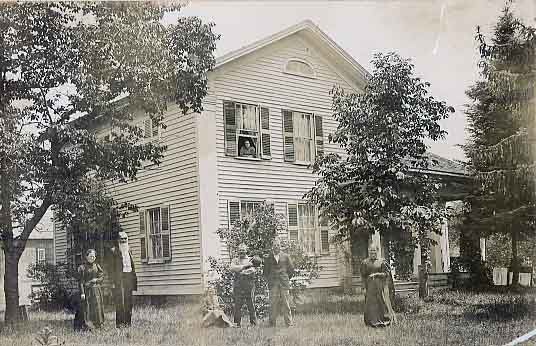 The Col. Henning House, built 1835, formerly located at the corner of Lockport-Olcott Road and Wheeler Road.  Torn down to build Tops Markets.
re of course quite hard to find and are highly prized by collectors. The Provincial stamps of some cities are so rare; they command prices above $100,000.