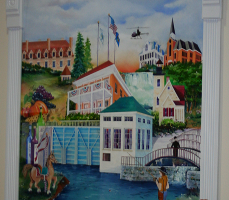 Niagara County Bicentennial Mural Unveiling - October 21, 2008