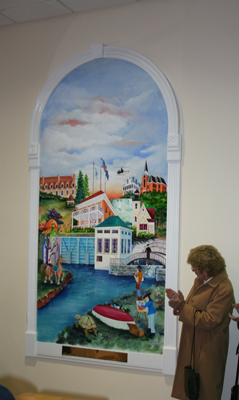 Niagara County Bicentennial Mural Unveiling - October 21, 2008