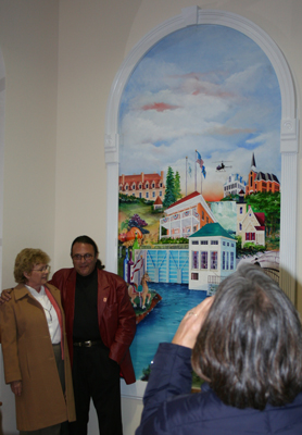 Niagara County Bicentennial Mural Unveiling - October 21, 2008