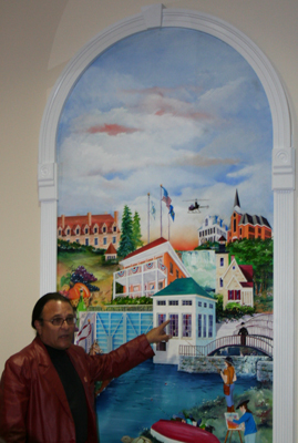 Niagara County Bicentennial Mural Unveiling - October 21, 2008