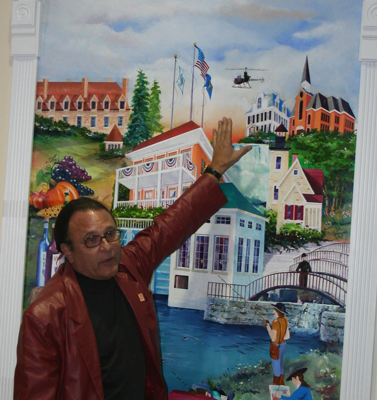 Niagara County Bicentennial Mural Unveiling - October 21, 2008