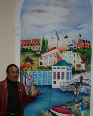 Niagara County Bicentennial Mural Unveiling - October 21, 2008