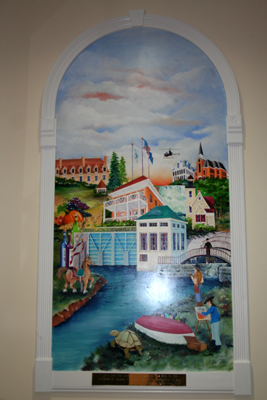 Niagara County Bicentennial Mural Unveiling - October 21, 2008