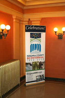 Niagara County Bicentennial Mural Unveiling - October 21, 2008