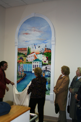 Niagara County Bicentennial Mural Unveiling - October 21, 2008