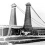 First Suspension Bridge in Niagara Falls